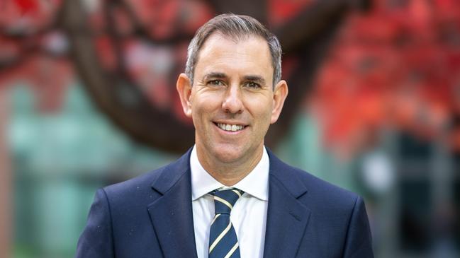 CANBERRA, AUSTRALIA. NCA NewsWire Photos. MAY 8, 2024. Federal Treasurer Jim Chalmers in the Parliamentary Courtyard at Parliament House, Canberra. Picture: NCA NewsWire / Ben Appleton