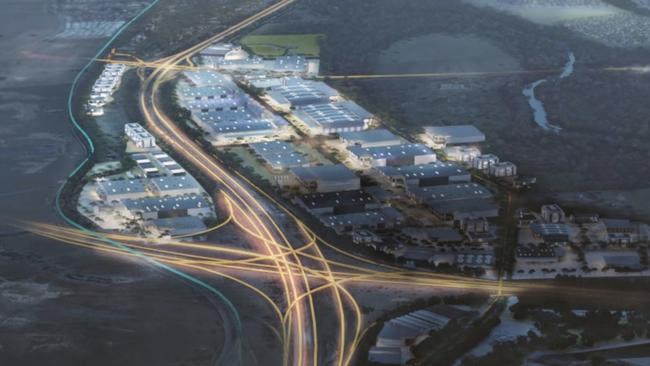 How the Southern Gateway Business Park could look.