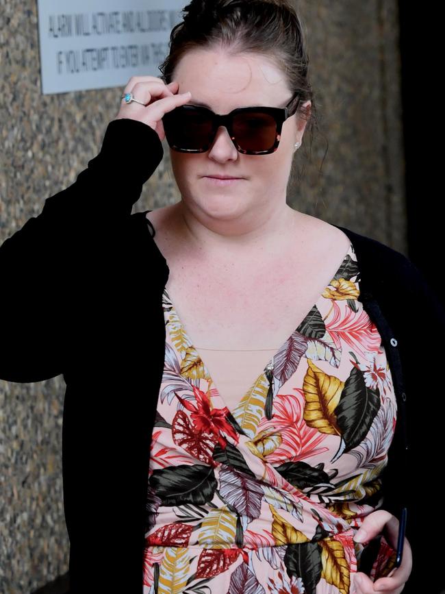 Lauren Cranston has also been found guilty. Picture: AAP Image/Peter Rae