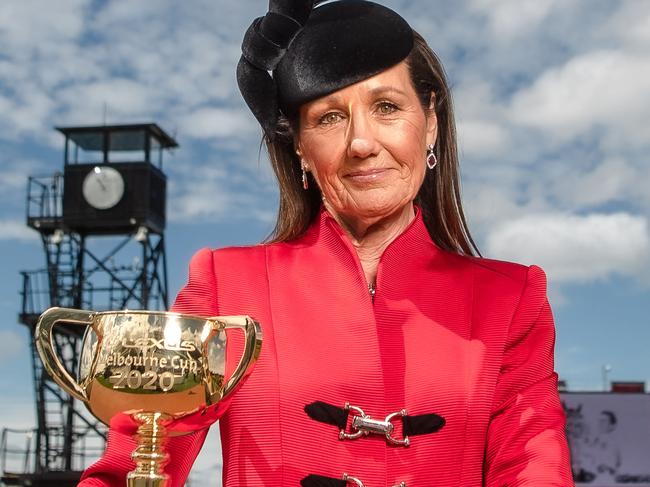 Victoria Racing Club (VRC) Chairman Amanda Elliott. VRC MEDIA ALERT FOR TUESDAY 28th OCTOBER 2020Melbourne Cup Carnival will be launchedat Flemington Racecourse. Picture: Jason Edwards