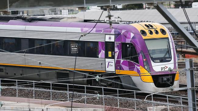 V/Line commuters will benefit from the announcement. Picture: Ian Currie