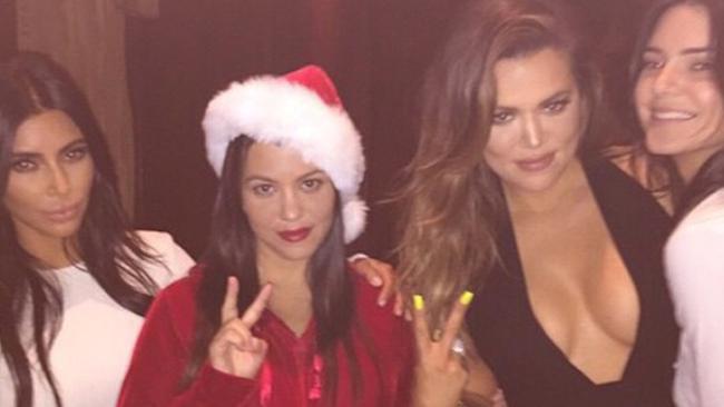 You can bet the Kardashian/Jenner clan are not having a pared back Christmas. Picture: Instagram