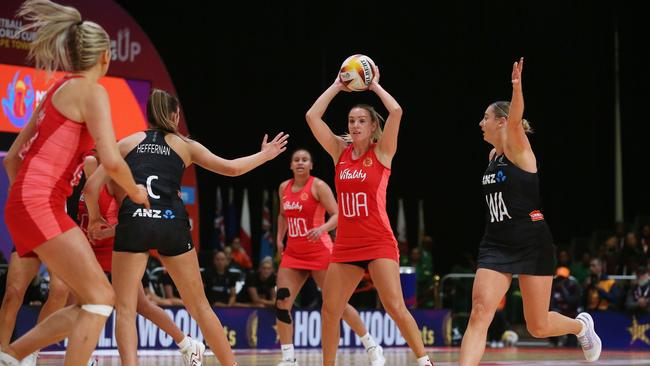 England have booked a spot in the World Cup final for the first time in their history, after outlasting World No.2 side New Zealand. Picture: Getty Images.