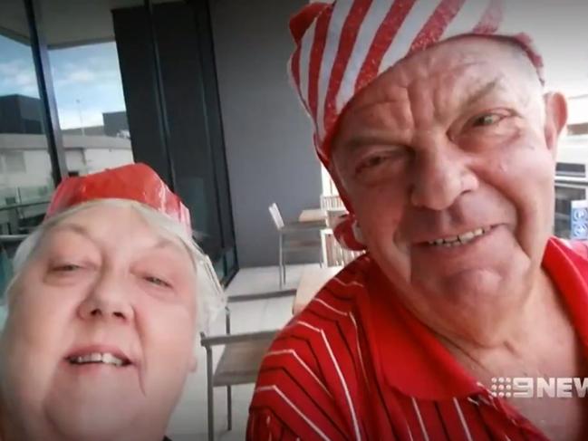 Dawn Butterworth and Allan Greentree. Picture: 9 NEWS