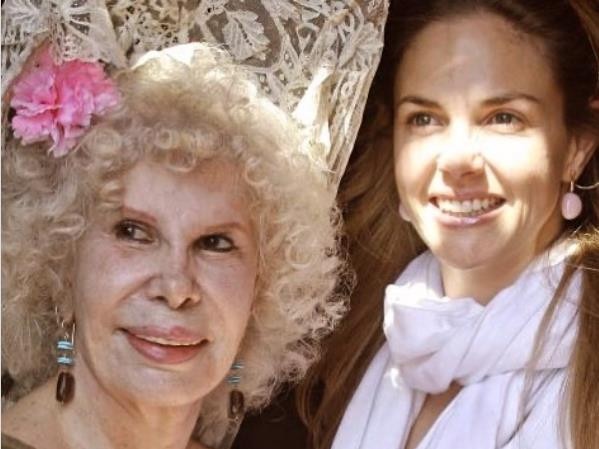 Genoveva Casanova has posted a throwback image with her former mother-in-law, the Duchess of Alba. Picture: Instagram