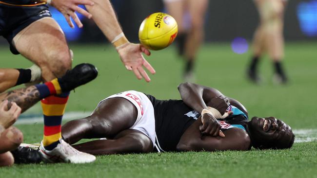 Port Adelaide has been issued a please explain from the AFL. Picture: Getty Images