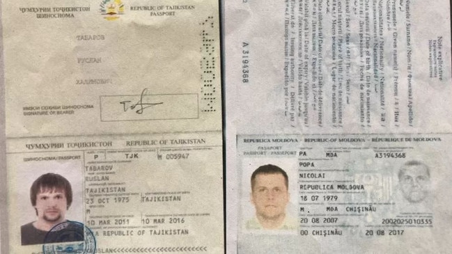 The passport blunder in the Skripals’ poisoning case ‘blew the lid’ on GRU spies. Picture: Bellingcat