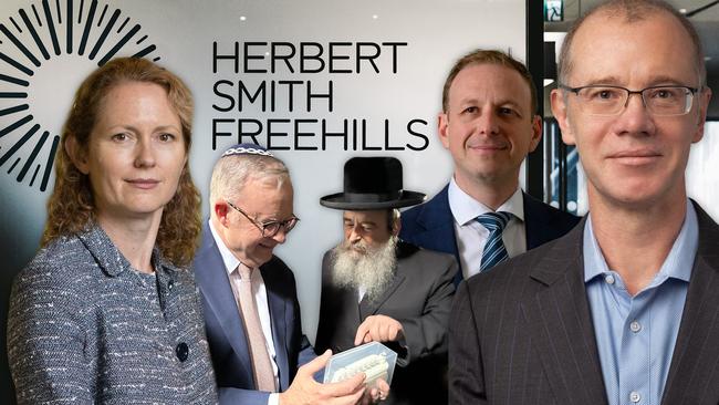 HSF lawyers have written to Kristin Stammer after Damien Hazard accused Jeremy Leibler of politicising an arson attack at Melbourne’s Adass Israel synagogue.