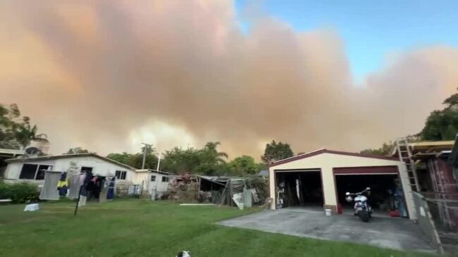 Smoke in Brunswick Heads