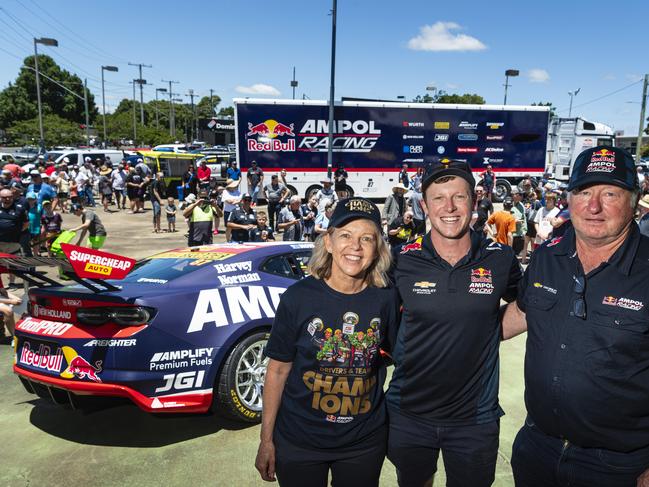 CHAMP IS HERE: Massive crowd welcomes Supercars winner home