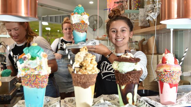 Ninth Street at The Wharf, Mooloolaba, has reduced to takeaway only.