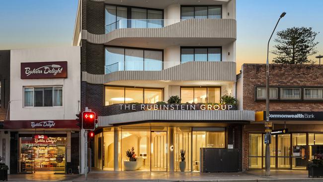 Agent and reality TV star Gavin Rubinstein's new multimillion-dollar Rose Bay office. Picture: Jane Dempster.