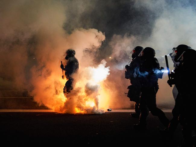 The Black Lives Matter movement dominated headlines this year. Picture: Allison Dinner/ AFP