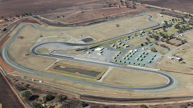 The Mallala race track. Picture: Dylan Coker