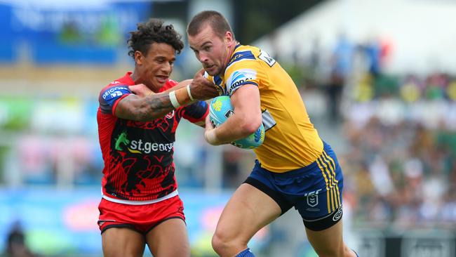 Clint Gutherson had a great tournament for the Eels. Picture: Getty Images