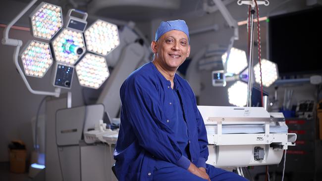 Surgeon Kumud Dhital is making dead heart beats again. Picture: Sam Ruttyn