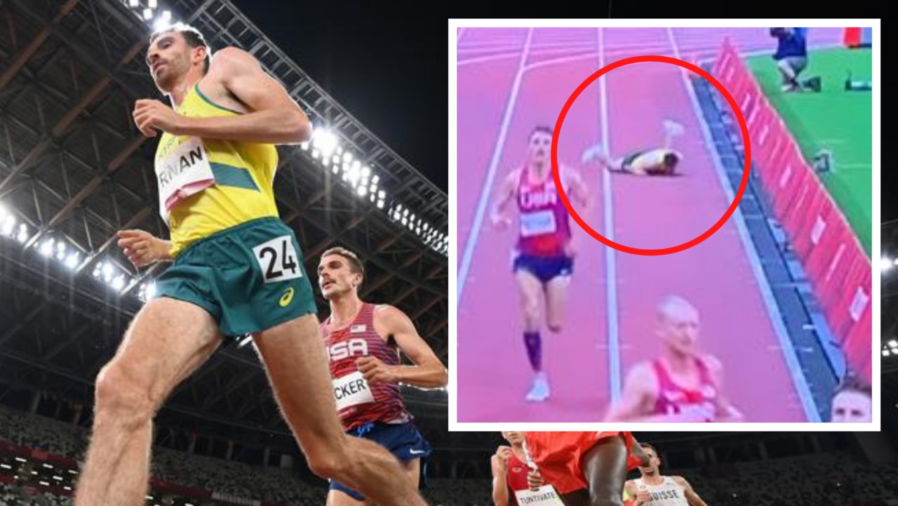Tokyo Olympics 2021: 10,000m final Australian at Tiernan collapses on