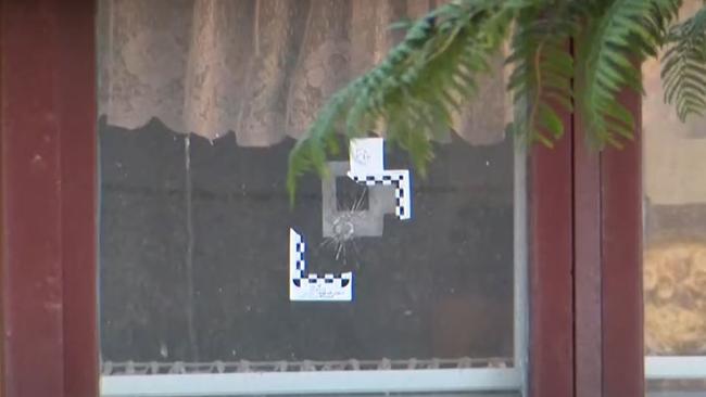 Several bullets were fired into a home on Mena Way, Bidwill, about 2am on Monday, May 8. Picture: 7 News