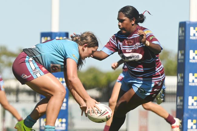 Mackay Cutters vs Central Queensland Capras Harvey Norman U17's Saturday 8 March 2025 Picture:Michaela Harlow