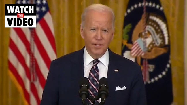 Biden announces new sanctions against Russia