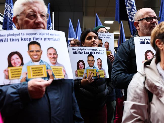 Union members have accused government ministers of betraying workers. Photo: NewsWire/ Gaye Gerard