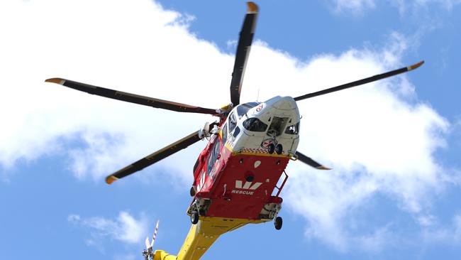 An eight-year-old girl was flown by Westpac rescue helicopter to John Hunter Hospital with internal injuries. File picture: Peter Lorimer