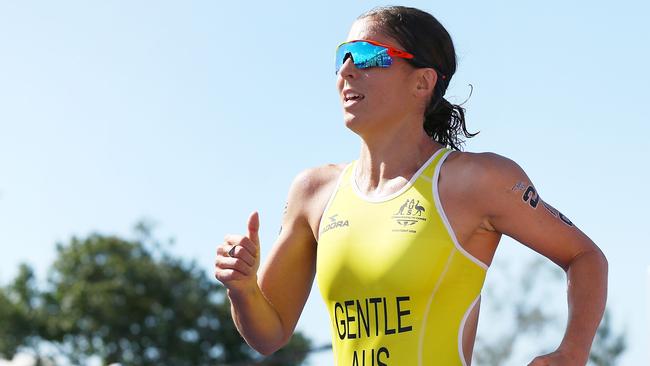 Ashleigh Gentle will compete for a sixth Noosa Triathlon crown. Picture: Michael Dodge/Getty Images)