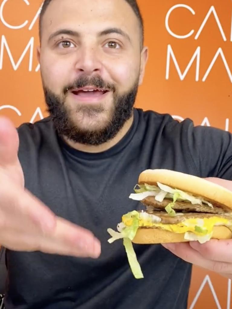 Plenty of people said they also did this hack when eating Big Macs. Picture: TikTok/Cake Mail.