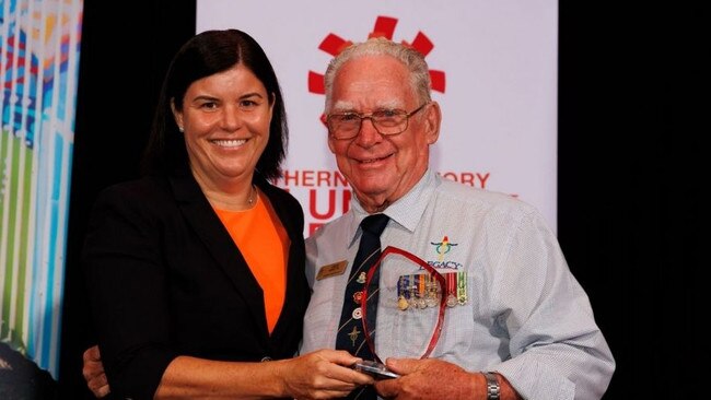 Jack Hamilton received the Chief Minister’s Volunteer of the Year Award.