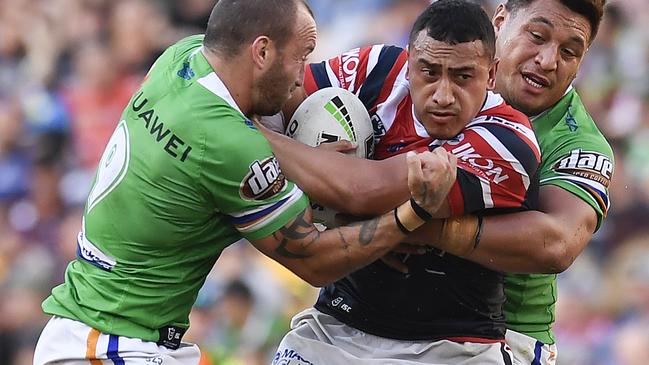 Taukeiaho has given the Roosters even more power. Image: Albert Perez/Getty Images