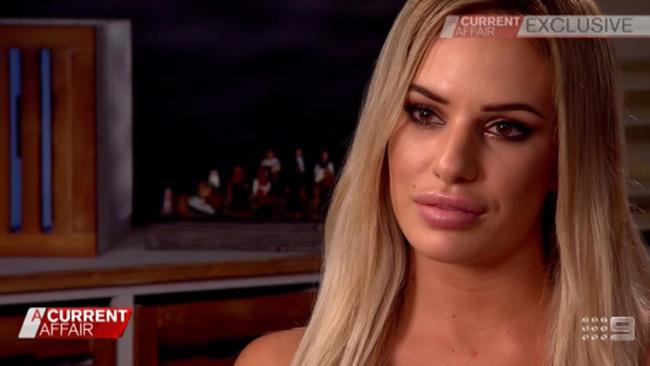 Sickened ... Kirsty Engelmann shared the Candyman’s bed — but has now walked out of the Gold Coast party house.