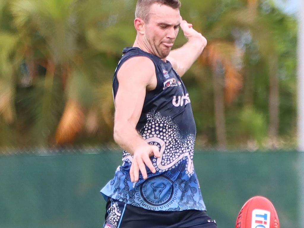 Ruckman Ben Archard won his club’s best and fairest and the <i>NT News </i>player of the year award. Picture: Supplied.