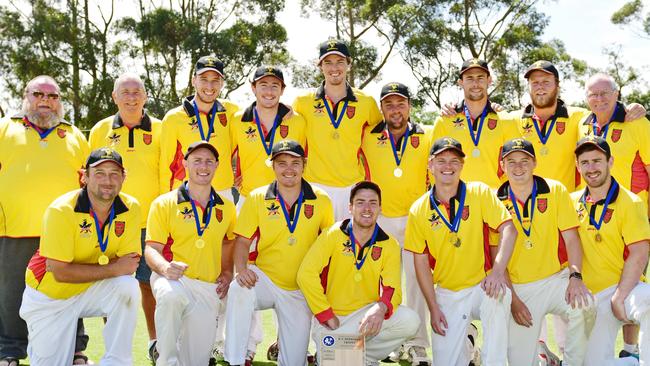 The Bellarine Peninsula Cricket Association (BPCA) took out division three in 2020. Picture: Stephen Harman