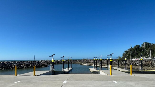 The new $22.4m Yorkeys Knob boat ramp. Picture: Craig Crawford