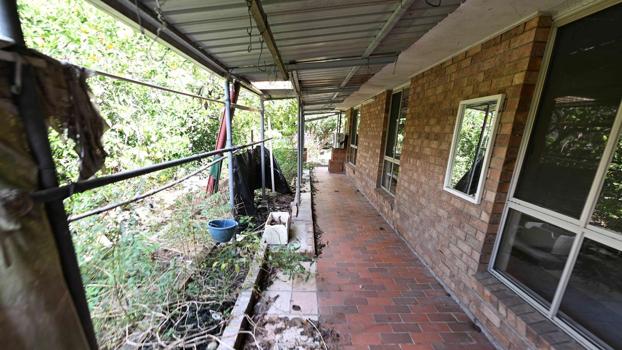 A property in Everton Park that is listed as Vivian Lobo’s residence. Picture: Lyndon Mechielsen/The Australian