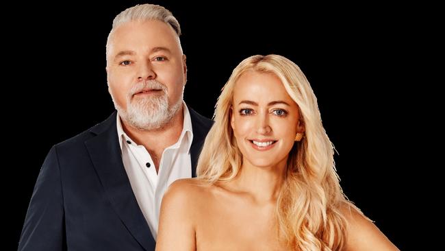 KIIS FM radio hosts Kyle Sandilands and Jackie 'O' Henderson.