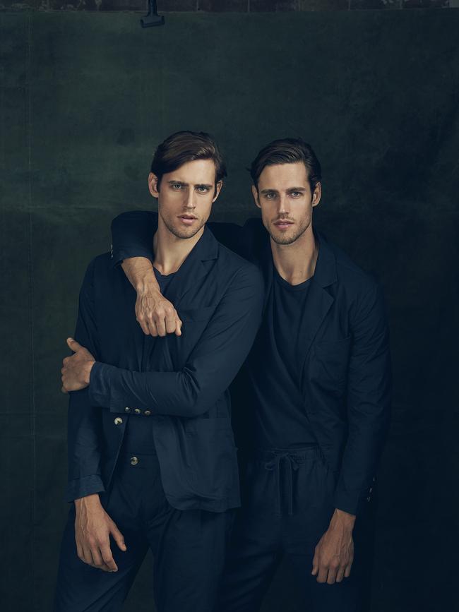 Portrait of Zac and Jordan Stenmark. Picture: supplied