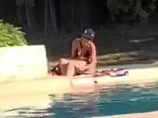 Woman spotted shaving legs in Airlie Beach lagoon. Picture: Daniel McKenzie