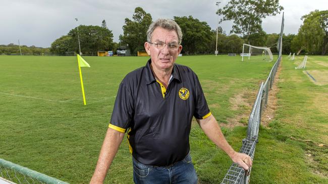 Bayside United Football Club president Greg Pascall. Picture: AAP Image/Richard Walker