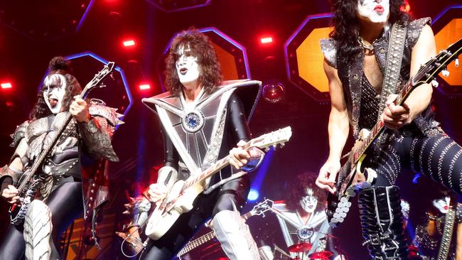 KISS the band playing their Brisbane concert Boondall, on Tuesday 6th September 2022 - Photo Steve Pohlner