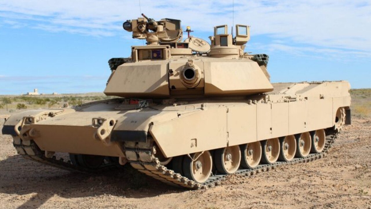 A M1A2 SEPv3 tank. Picture: Supplied