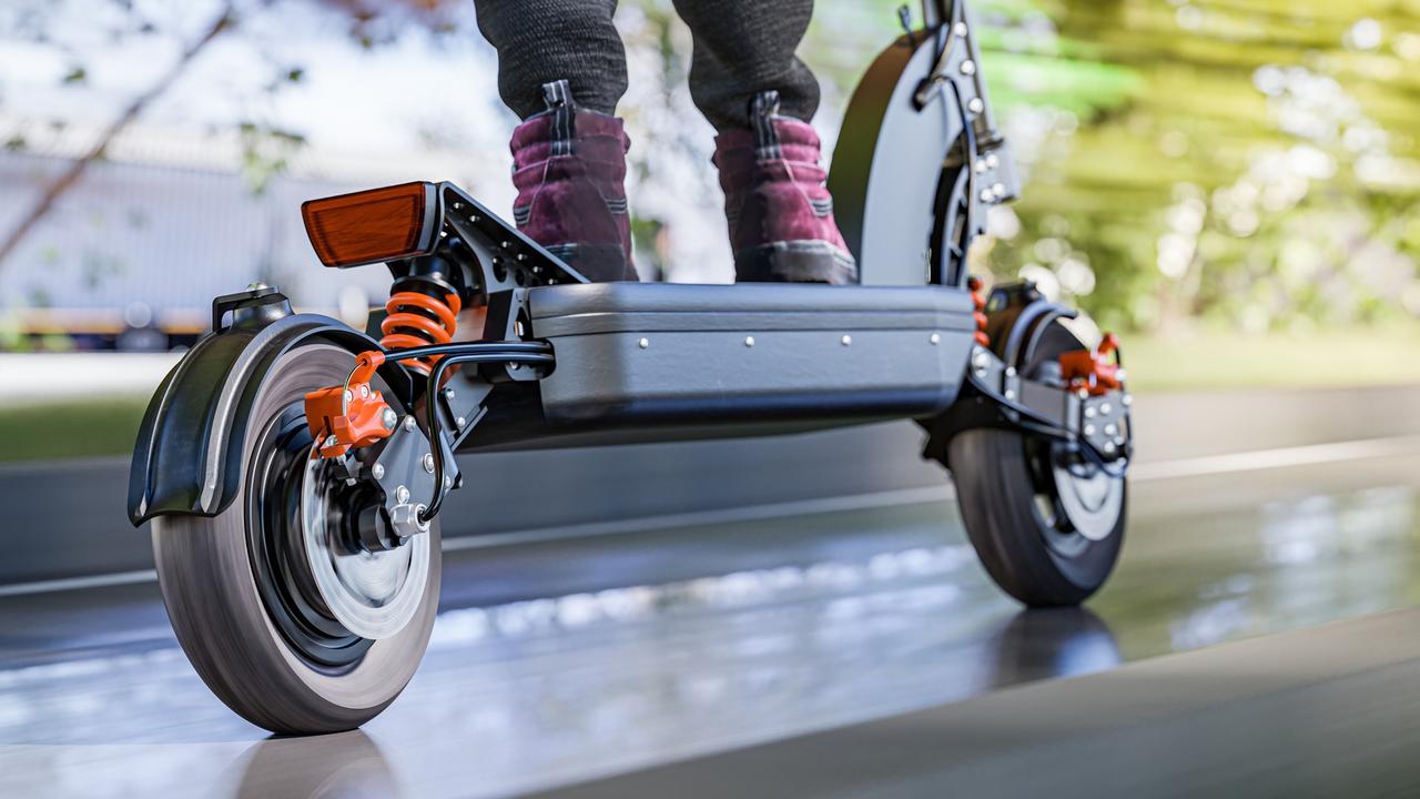 Three people have been hurt in e-scooter crashes overnight. Picture: istock