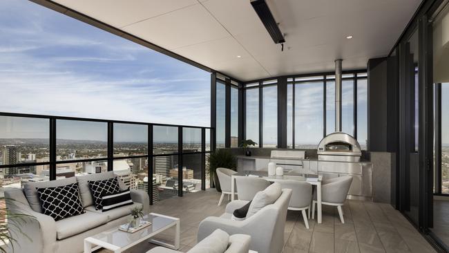 The Realm Penthouse. Picture: Jonathan Kissock.