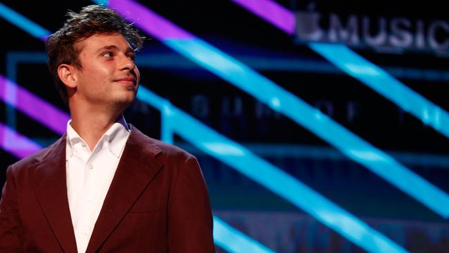 Flume on stage at the 31st Annual ARIA Awards 2017 at The Star on November 28, 2017 in Sydney, Australia. Picture: Zak Kaczmarek/Getty Images for ARIA