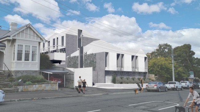 A DA has been approved for 29 social housing units in North Hobart. Pic: era planning and environment