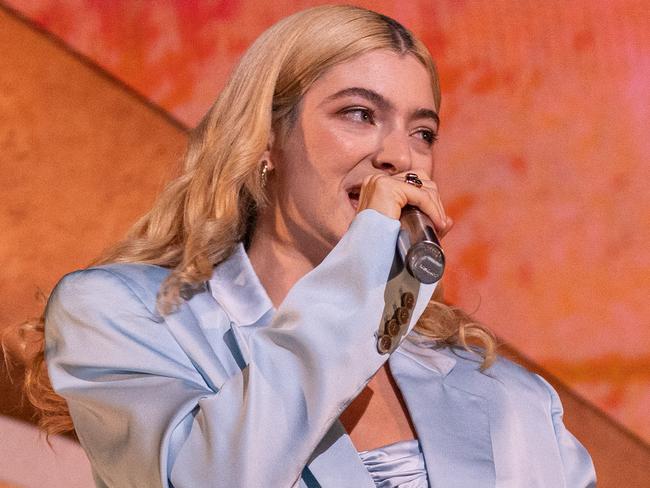 Adelaide Festival 2023. Lorde performs at Adelaide Entertainment Centre. Picture: Andrew Beveridge, supplied