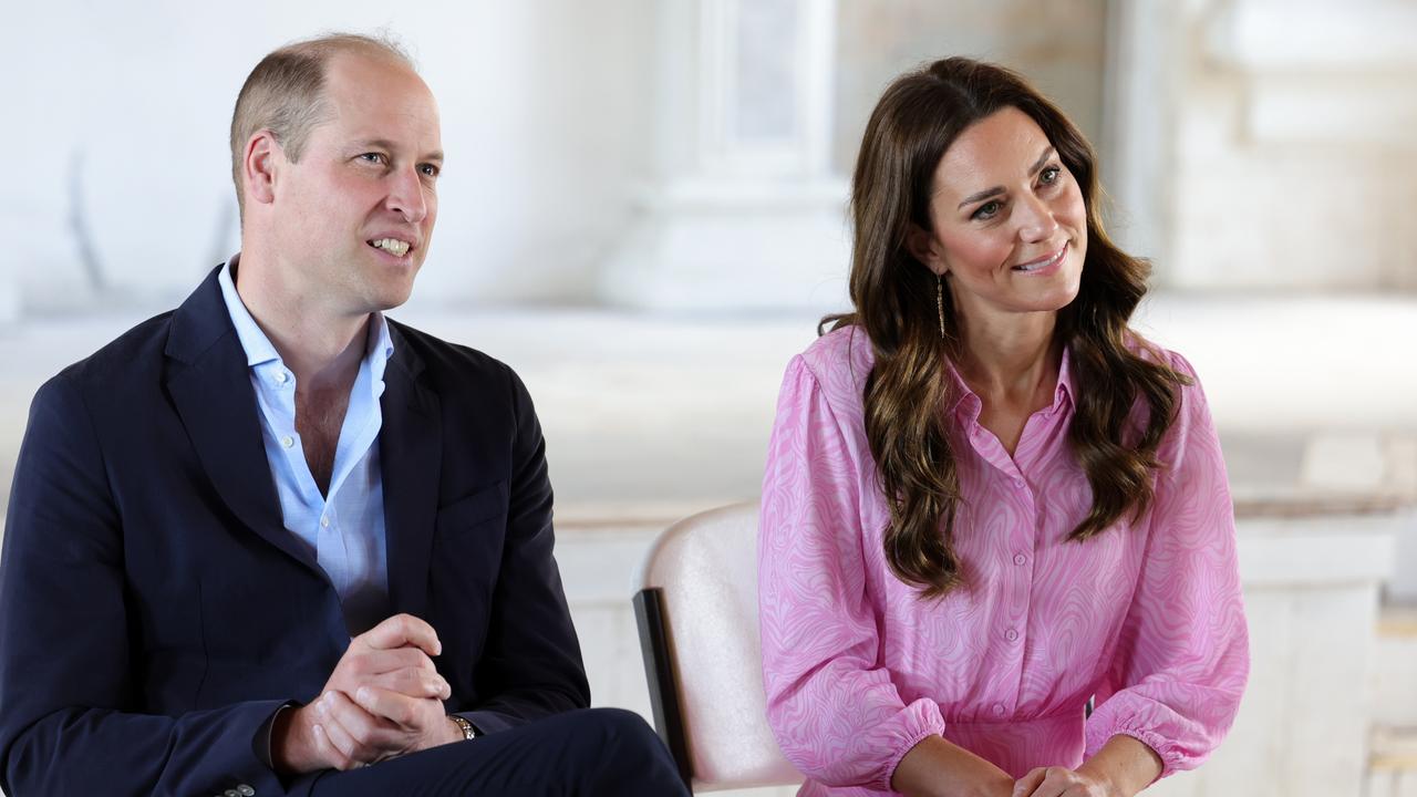 The royal couple in the Bahamas during their current tour. Picture: Getty