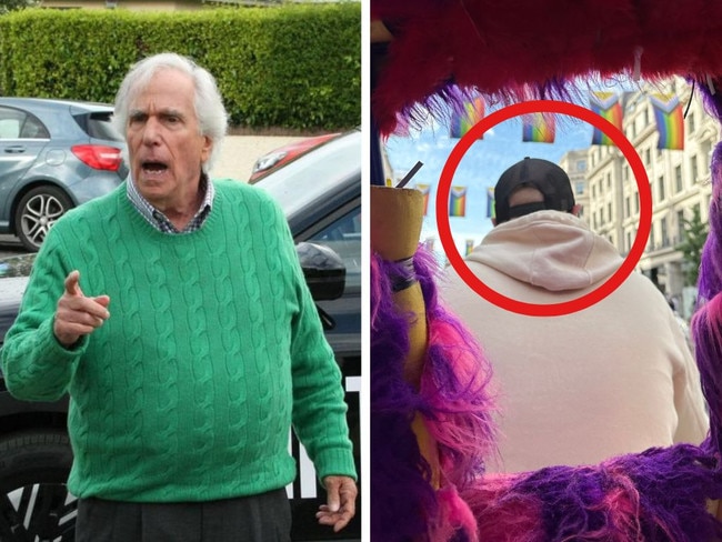 Happy Days star Henry Winkler was furious over a recent charge. Picture: Splash/Backgrid.
