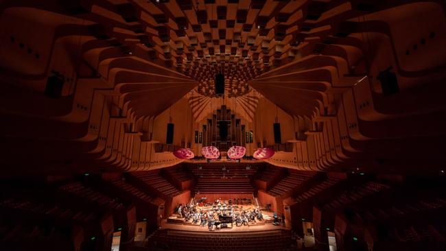 The Concert Hall at Sydney Opera House. Picture: Daniel Boud