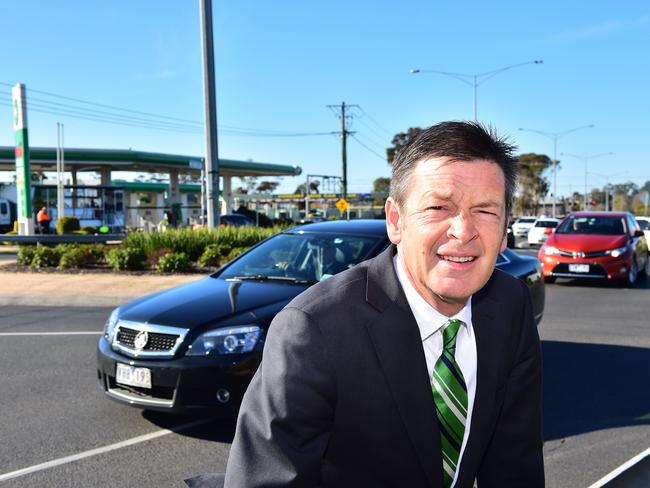 Roads Minister Luke Donnellan says the East West Link is not a priority.